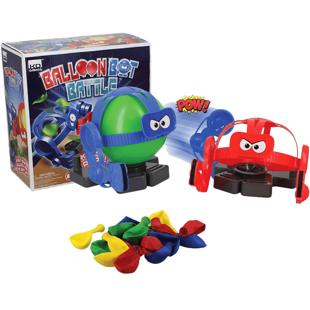 Funny Balloon Bot Battle Game Toy See Who Can Make the Balloon Kids Balloon Fight Game Toy Set