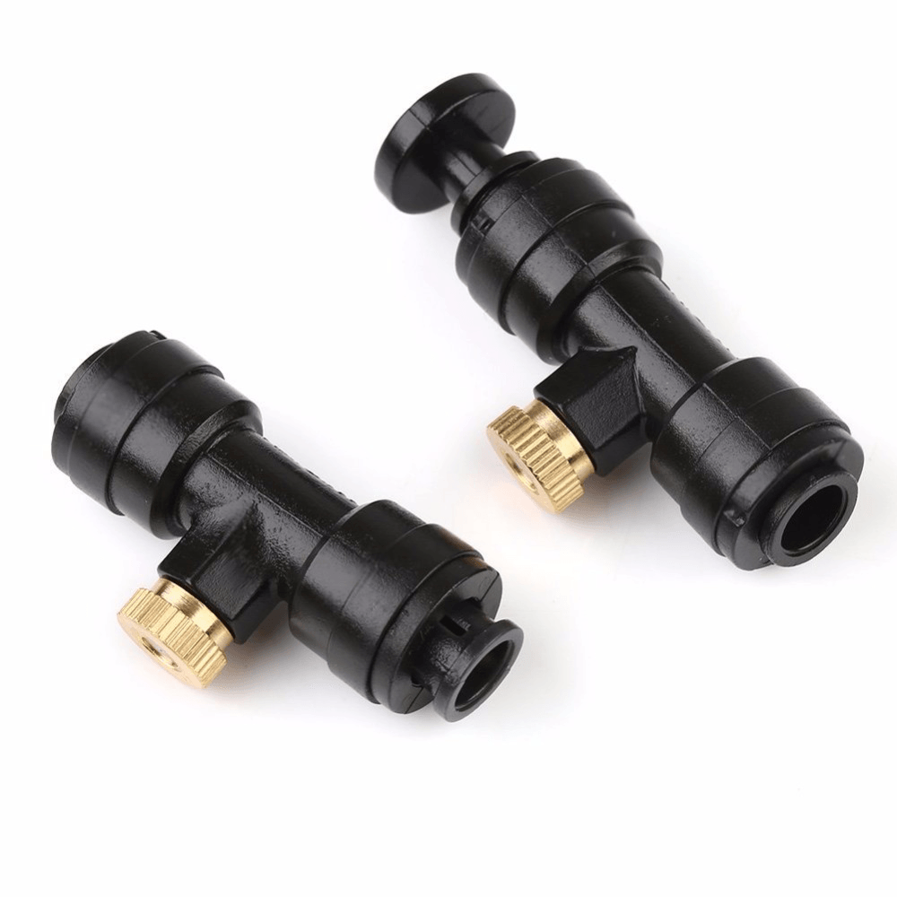 Water Misting Cooling System Kit Summer Sprinkler Brass Nozzle Outdoor Garden Dust Removal Spray Hose Irrigation Set