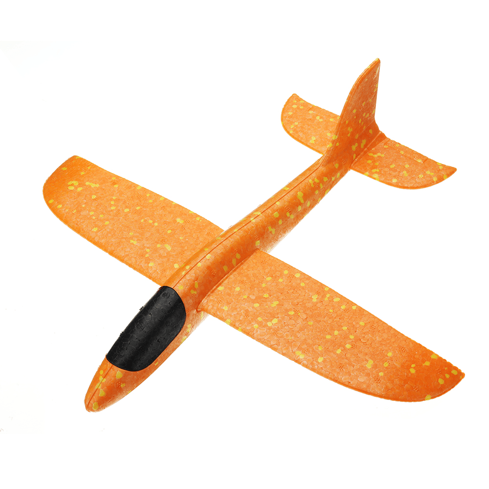 4PCS 35Cm Big Size Hand Launch Throwing Aircraft Airplane Glider DIY Inertial Foam EPP Plane Toy