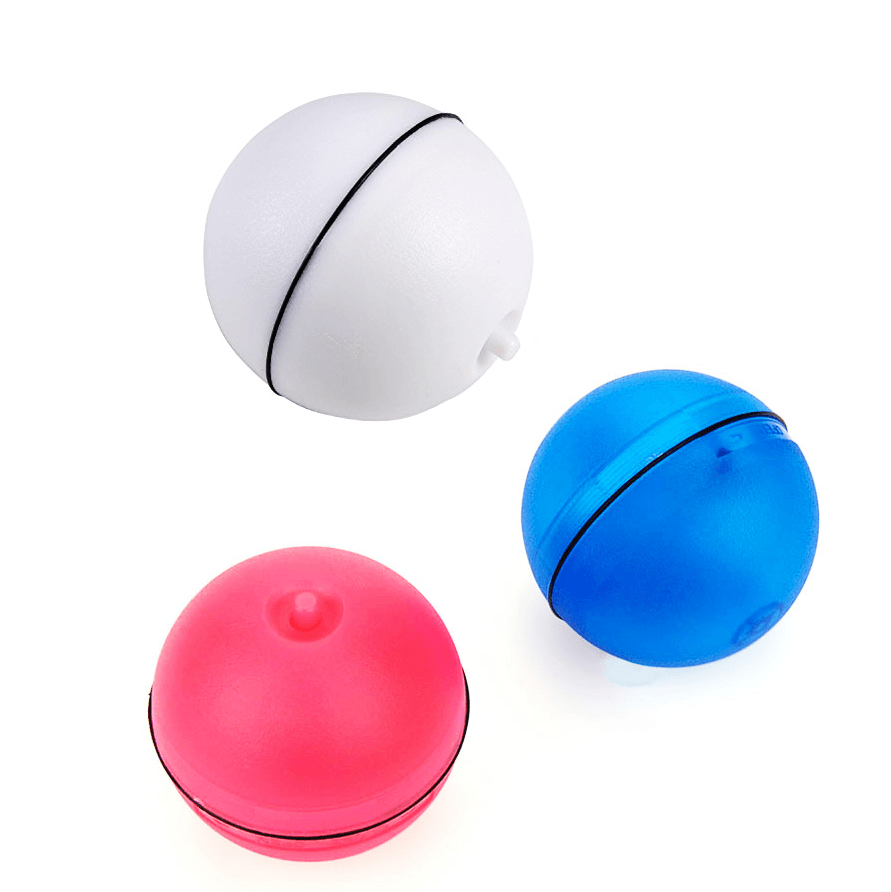 PT-15 Electronic 360 Degree Self Rotating Ball Automatic Rolling Ball LED Light Pet Cat Pet Toys