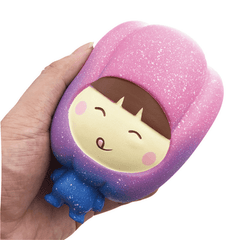 Squishyfun Sweet Pepper PU Simulation Bread 13Cm Slow Rising with Packaging Collection Gift Soft Toy