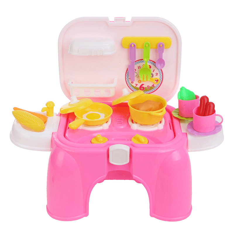 Kitchen Cooking Pizza Toy Set Preschool Toys Pretend Playset Suit Children Gift