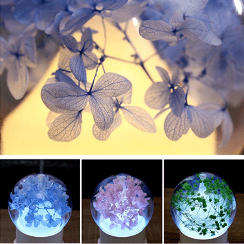 4 Colors Immortal Flower Mini Aroma Humidifier Essential Oil SPA Diffuser Purifier Atomizer