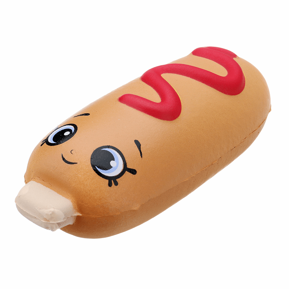 Hot Dog Squishy 8CM Slow Rising with Packaging Collection Gift Soft Toy