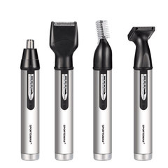 4 in 1 Electric Nose Hair Trimmer Male Rechargeable Hairstyle Mini Hair Shaver