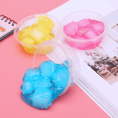 60Ml Mixed Cloud Slime Crystal Snowflake Coconut Mud DIY Material Decompression Toy