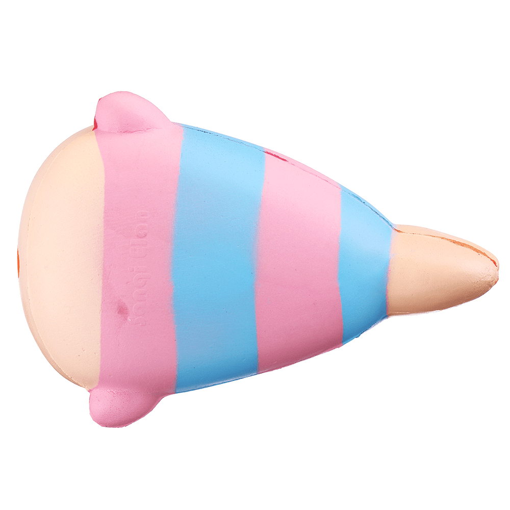 Sanqi Elan 13 cm großes, langsam steigendes Regenbogenfisch-Squishy-Spielzeug mit Originalverpackung