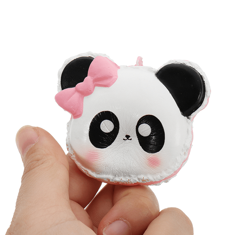 I Am Squishy Panda Face Head Squishy 14.5Cm Slow Rising with Packaging Collection Gift Soft Toy