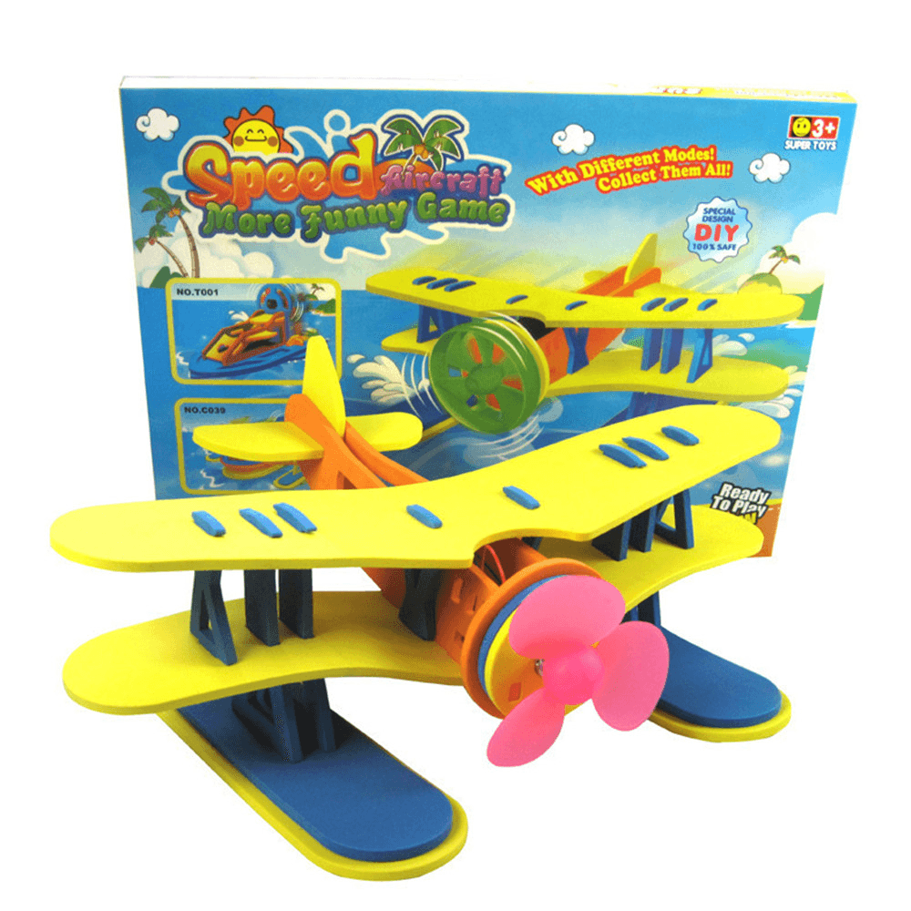 EVA Flugzeug Spielzeug Fahren auf dem Wasser Flugzeug Modell Motor Power Kind Lustiges Spielzeug Geschenk