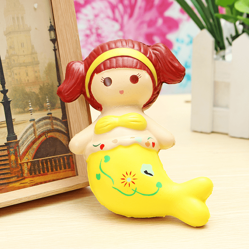 Leilei Squishy Mermaid Slow Rising Original Packaging Soft Collection Gift Decor Toy