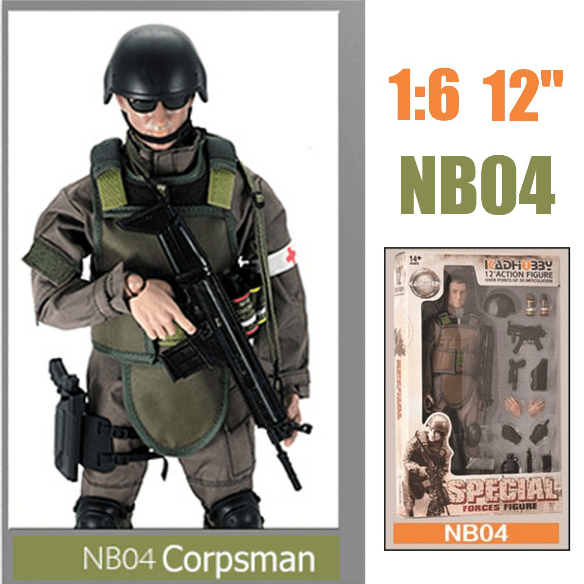 12Inch 300Mm 1/6 Uniform Military Army Soldier Set Model SWAT SDU Combat Game Action Figure Toys Gift