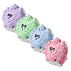 Children'S Electronic Multi-Color Deformation Novelties Watch Toys for Kids Gift