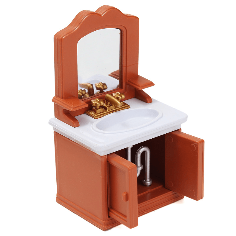 1:12 Simulation Bathroom Play House Props Dollhouse Creative DIY Material