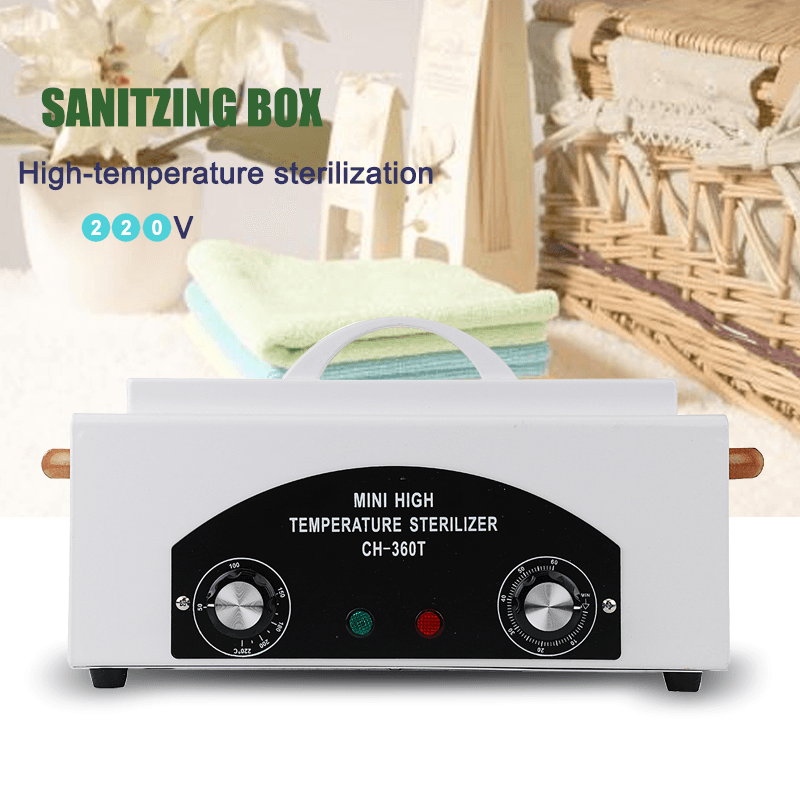 220V 300W Handtuch-Hochtemperatur-Sterilisationsschrank UV-Nagelwerkzeuge Medizinischer Trockenhitze-Sterilisator