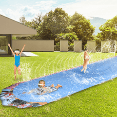 600*103Cm Giant Surf Lawn Summer Pool Water Play Slide Ladder for Children to Surf Outdoor Toys