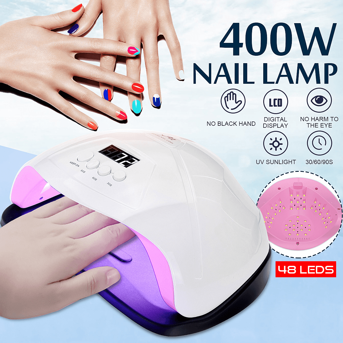 Machine Phototherapy Nail UV Lamp