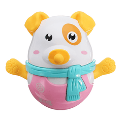 Tumbler Doll Baby Toys 3 meses con función de movimiento de cabeza Swe Learning Education Toys Gifts