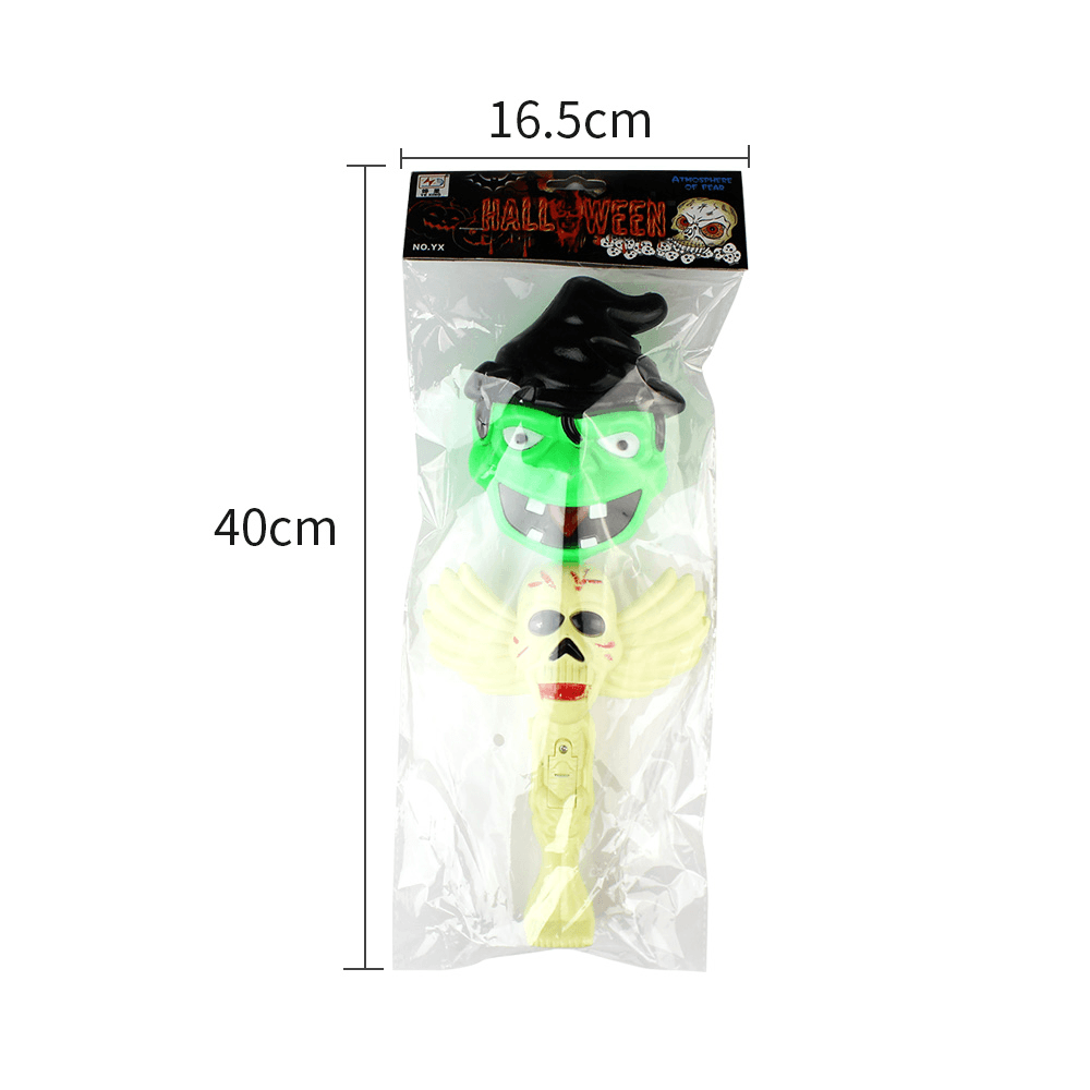 Mofun Halloween Pumpkin Glow Stick Ghost Green Light Decoration Toys Party Home Decor