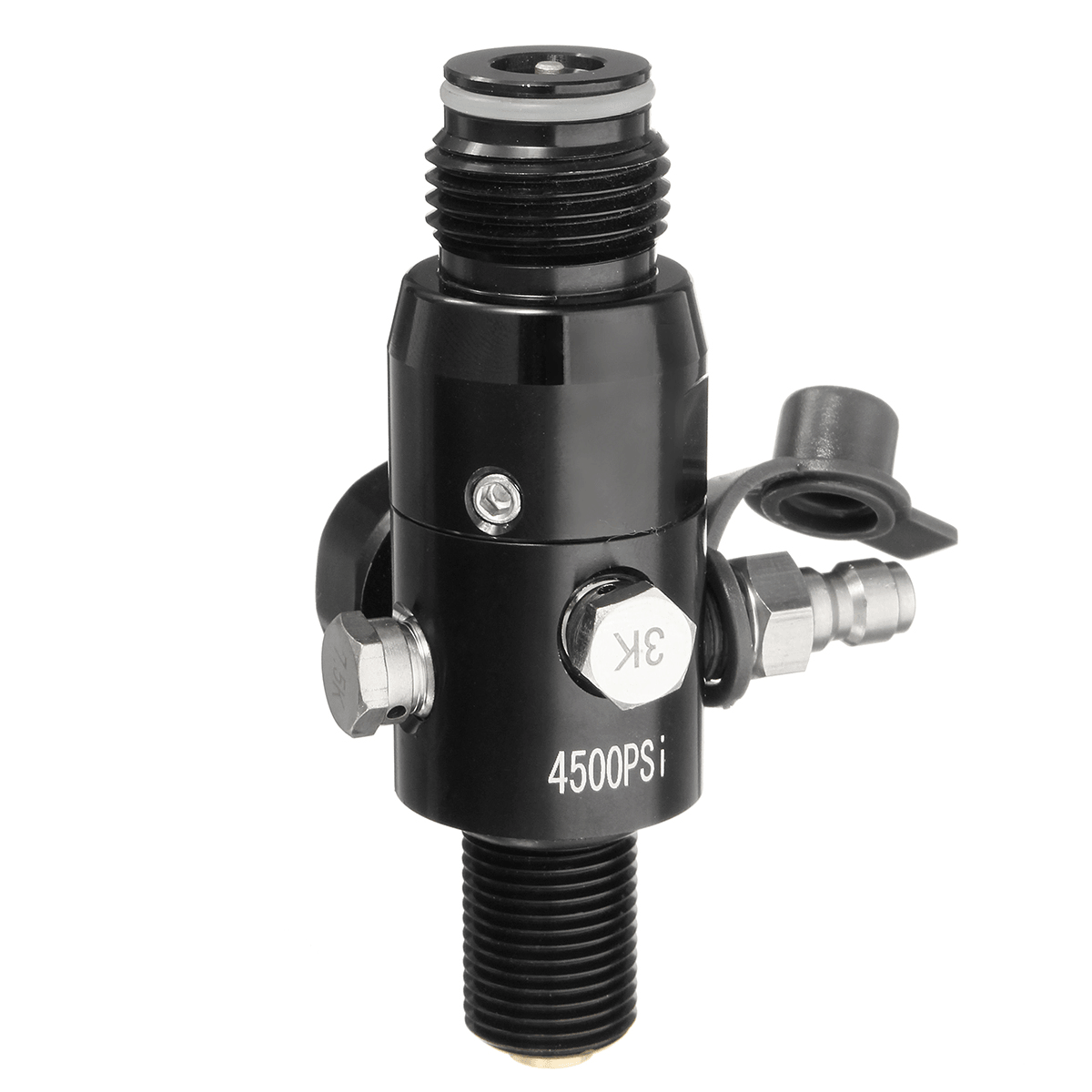 5/8"-18UNF Thread Paint Valve Ball Regulator Input 4500Psi HPA Air Tank Output 1800Psi Ball Valve