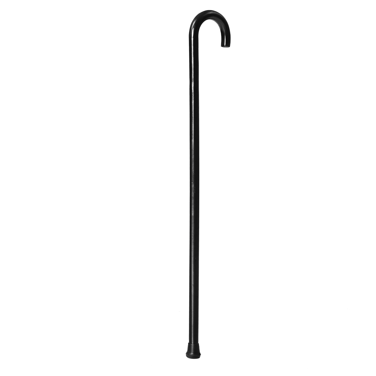 92Cm Wooden Walking Stick Cane Pole Non-Slip Crook Handle Sturdy Non-Slip Cane Climbing Sticks