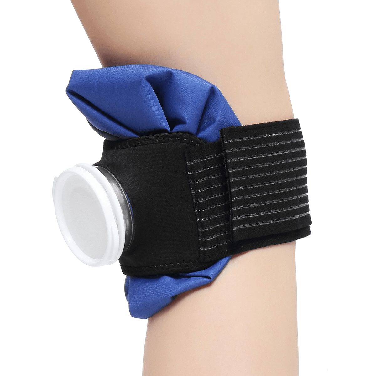 9Inch Ice Bag Sport Injury Fixed Belt Heat Cold Cooler Pack Reusable Injury Knee Head First Aid Pain Relief