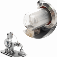 Glasrohr-Ersatzteil für Stirlingmotor-Modell, physikalischer Motor, Stromgenerator, externe Verbrennung