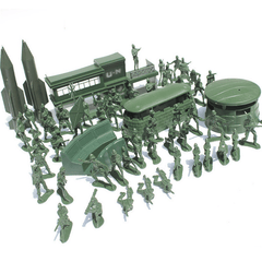 56PCS 5CM Militär Soldaten Set Kit Figuren Zubehör Modell für Kinder Kinder Weihnachten Geschenk Spielzeug