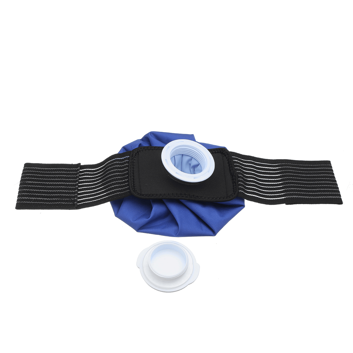 9Inch Ice Bag Sport Injury Fixed Belt Heat Cold Cooler Pack Reusable Injury Knee Head First Aid Pain Relief