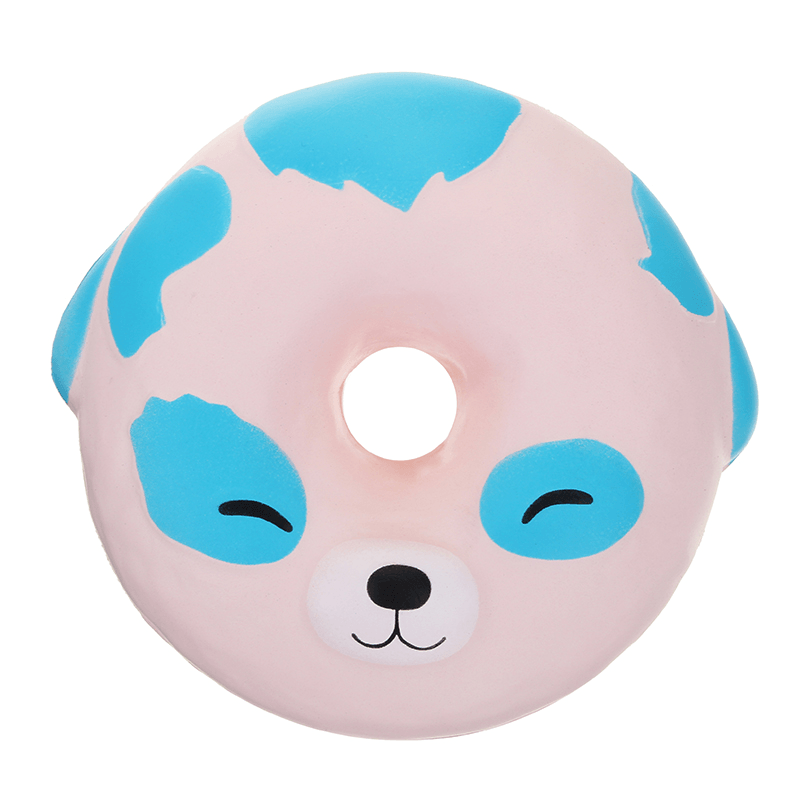 Yunxin Squishy Puppy Dog Donut 10Cm Scented Soft Slow Rising with Packaging Collection Gift Toy