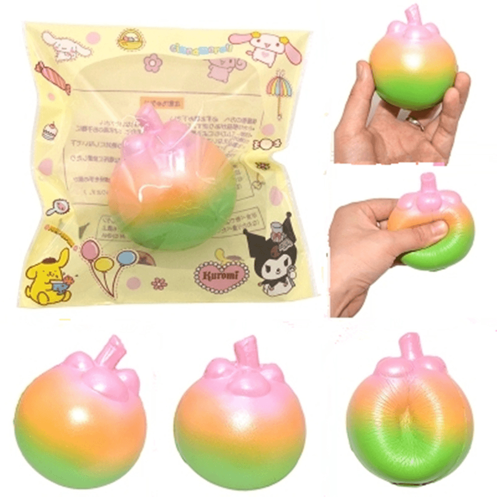 Mangosteen Squishy 7CM Slow Rising with Packaging Collection Gift Toy