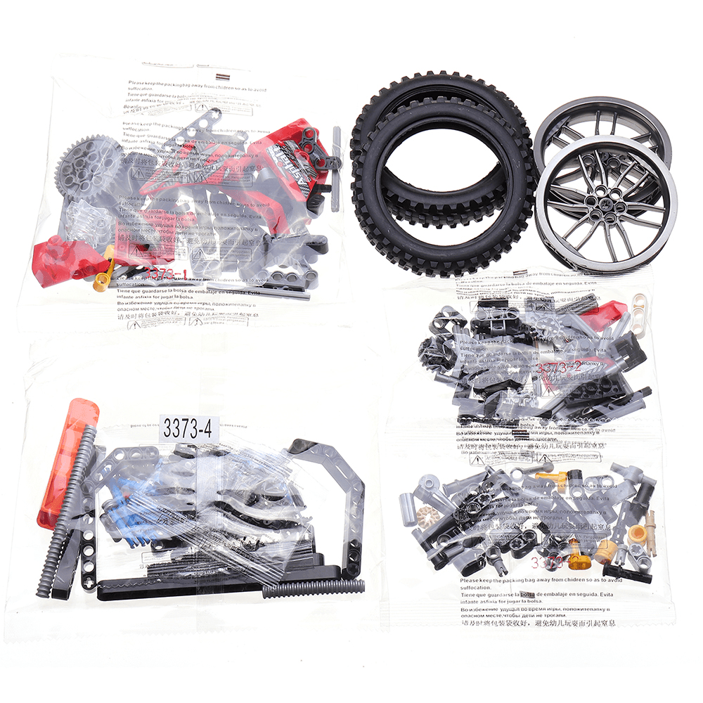 Decool Technic City Moto Cross Bike mit Box Bausteine ​​Spielzeug Bricks Classic Modell Kinder Spielzeug Kinder Geschenk