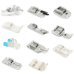 11Pcs Universal Household Sewing Machine Presser Foot Feet for Brother Singer Janome