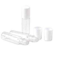 5Ml Empty Clear Glass Roll on Bottles Refillable Roller Ball Essential Oil Liquid Bottle