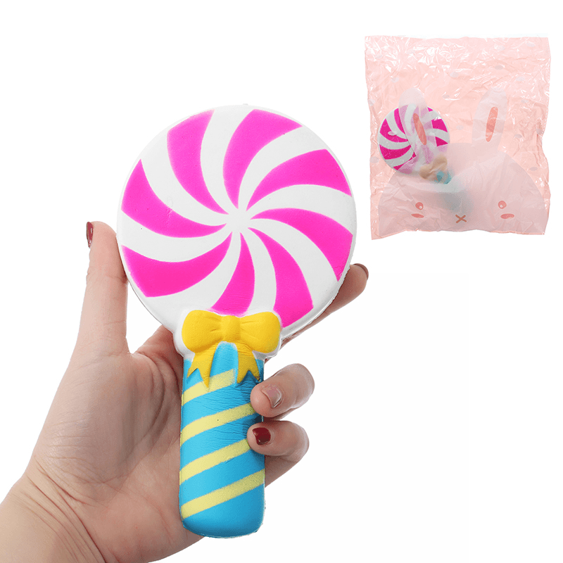 Windmill Lollipop Squishy 16.5Cm Slow Rising Gift Toy Collection Gift Decor Toy