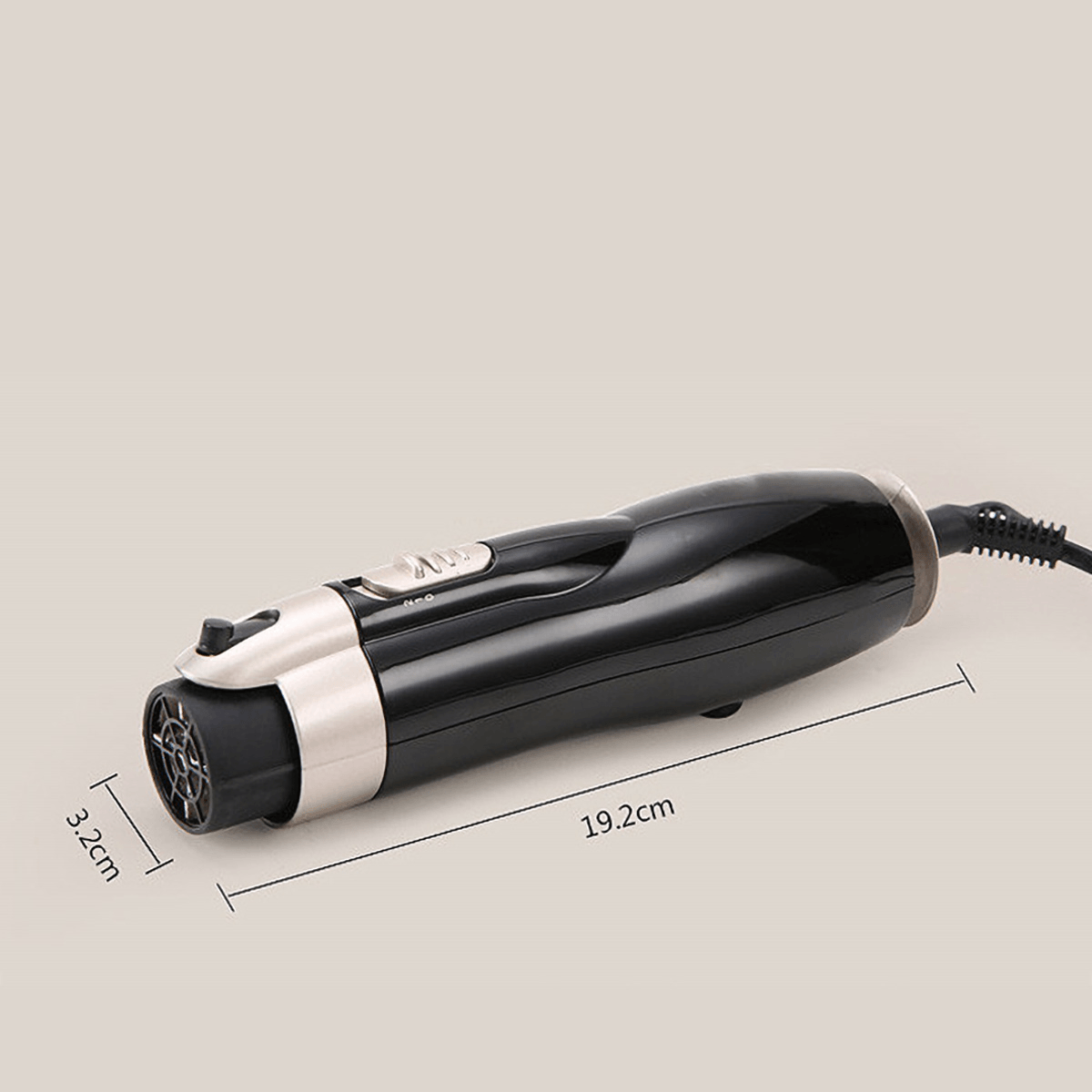 2-in-1-Profi-Haartrockner, Kamm, nasses/trockenes Haar, Glätteisen, Styling, Locken