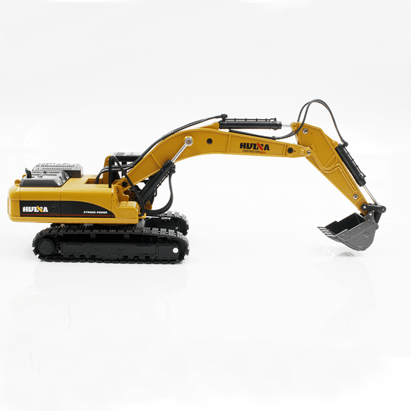 HUINA 1710 1:50 Alloy Excavator Model Diecast Model Engineering Toys