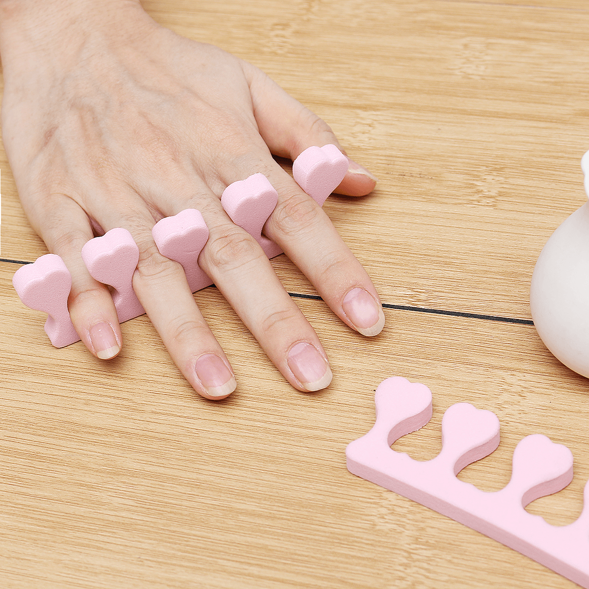 9Pcs Manicure Tool Nail File Dead Skin Fork Polishing Strip Polished Nail Set