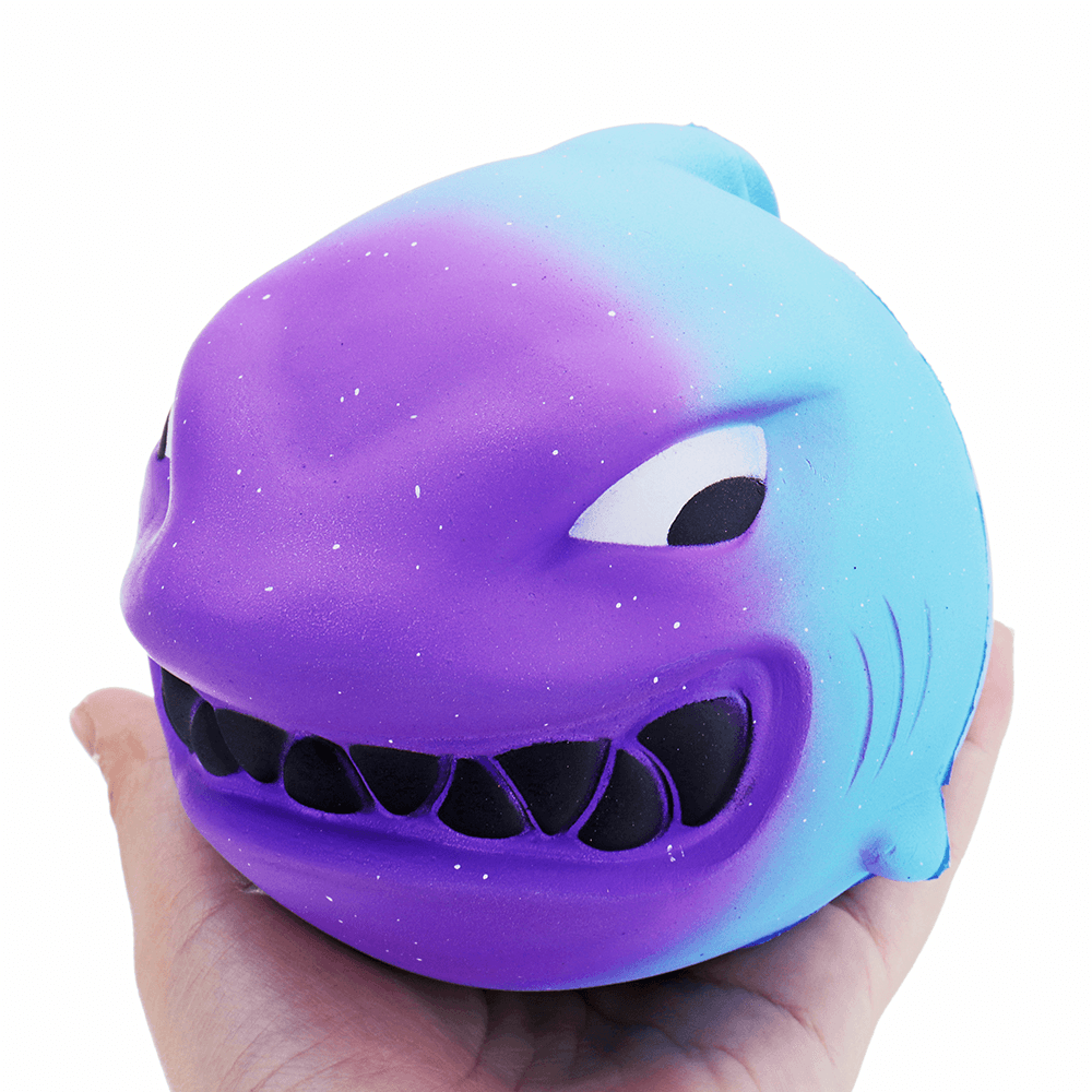 Squishy Animal Fierce Shark 11Cm Slow Rising Toy Gift Collection with Packing