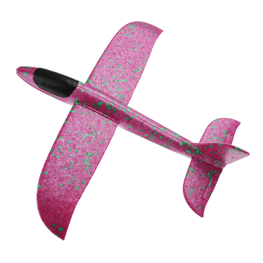 4PCS 35Cm Big Size Hand Launch Throwing Aircraft Airplane Glider DIY Inertial Foam EPP Plane Toy