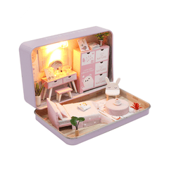 Hoomeda DIY Doll House Romantic Theater Kid Girl Gift S932