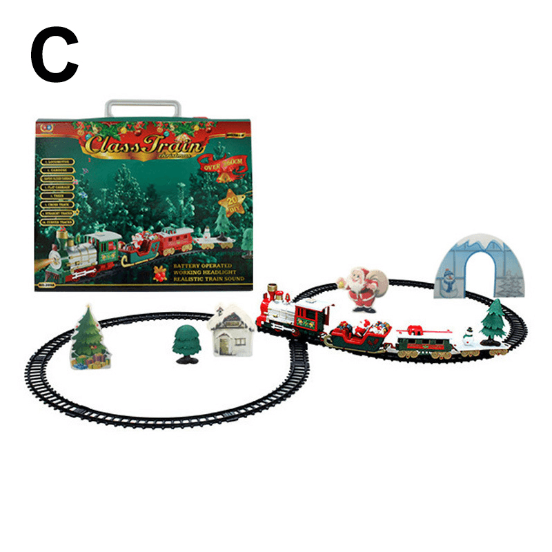 Christmas Electric Rail Car Small Train Children'S Electric Educational Car Toys