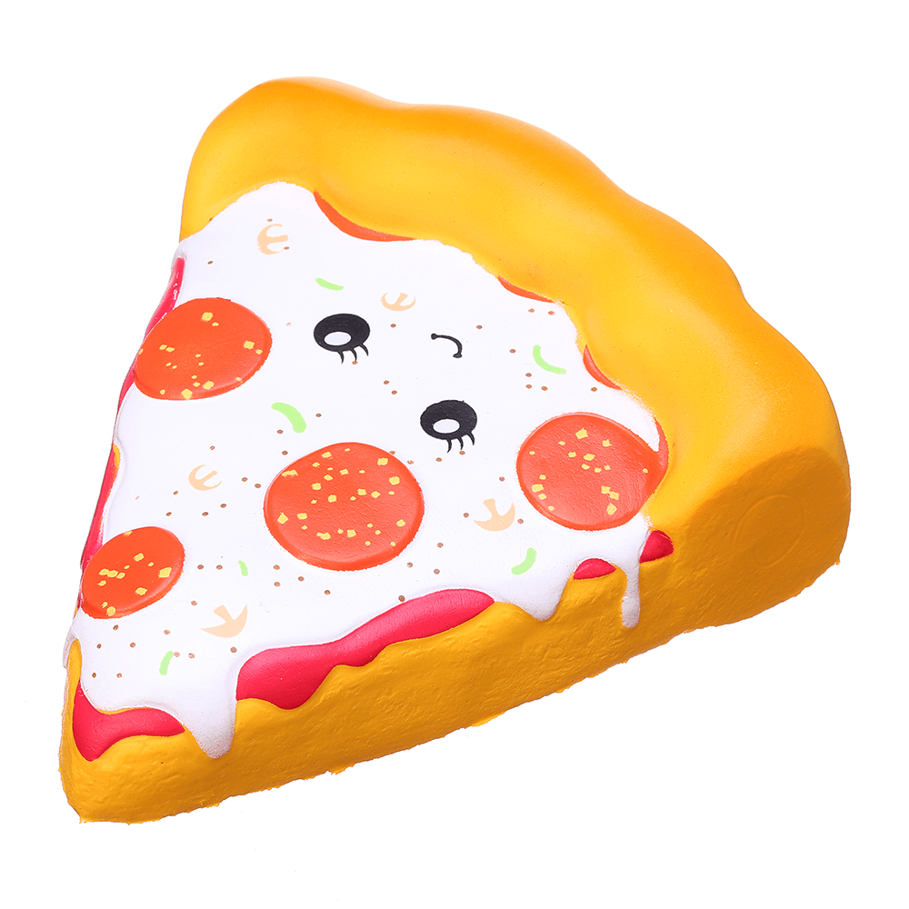 Kiibru Pizza Squishy 14.5 * 13.5 * 5Cm Juguete suave de crecimiento lento con embalaje original