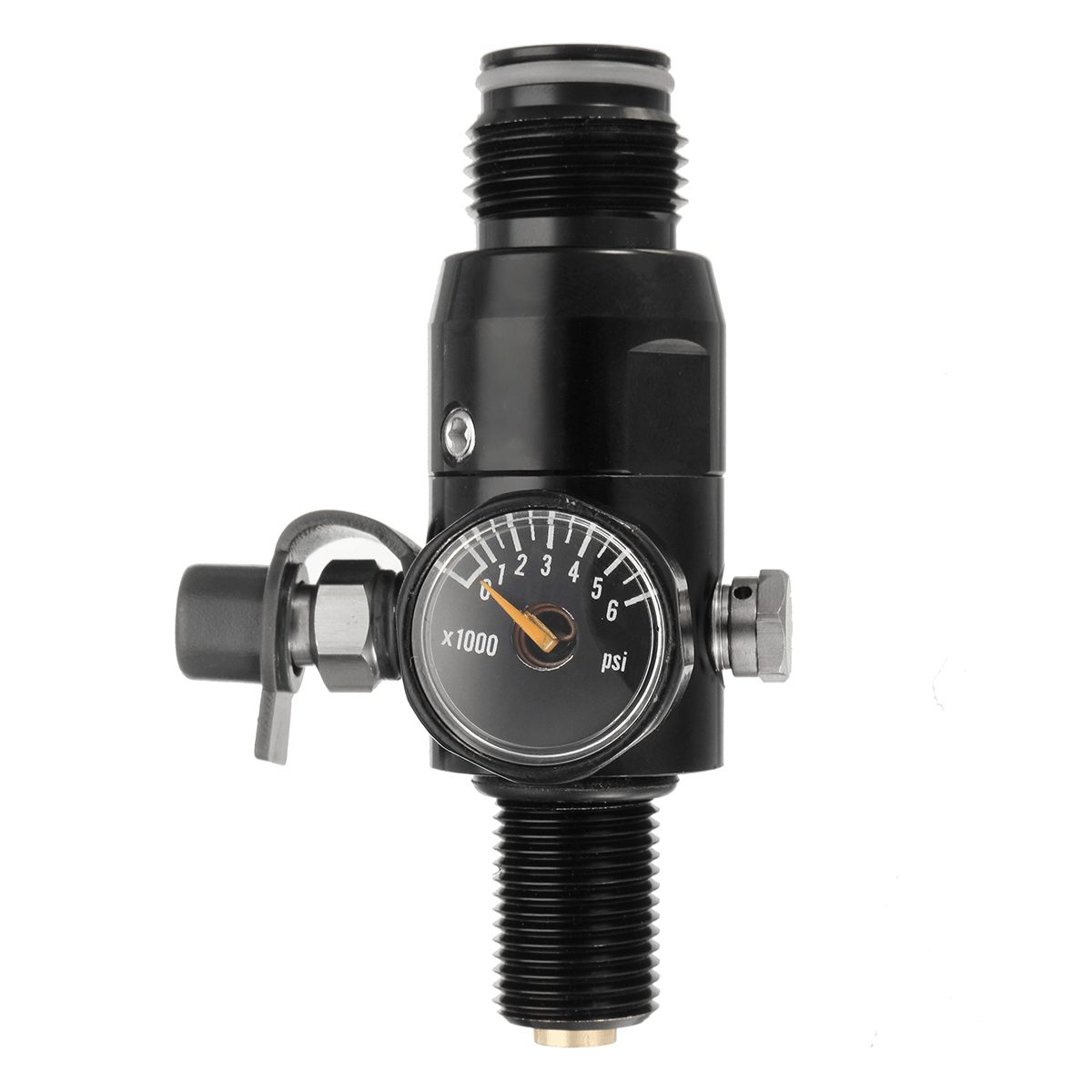 5/8"-18UNF Thread Paint Valve Ball Regulator Input 4500Psi HPA Air Tank Output 1800Psi Ball Valve