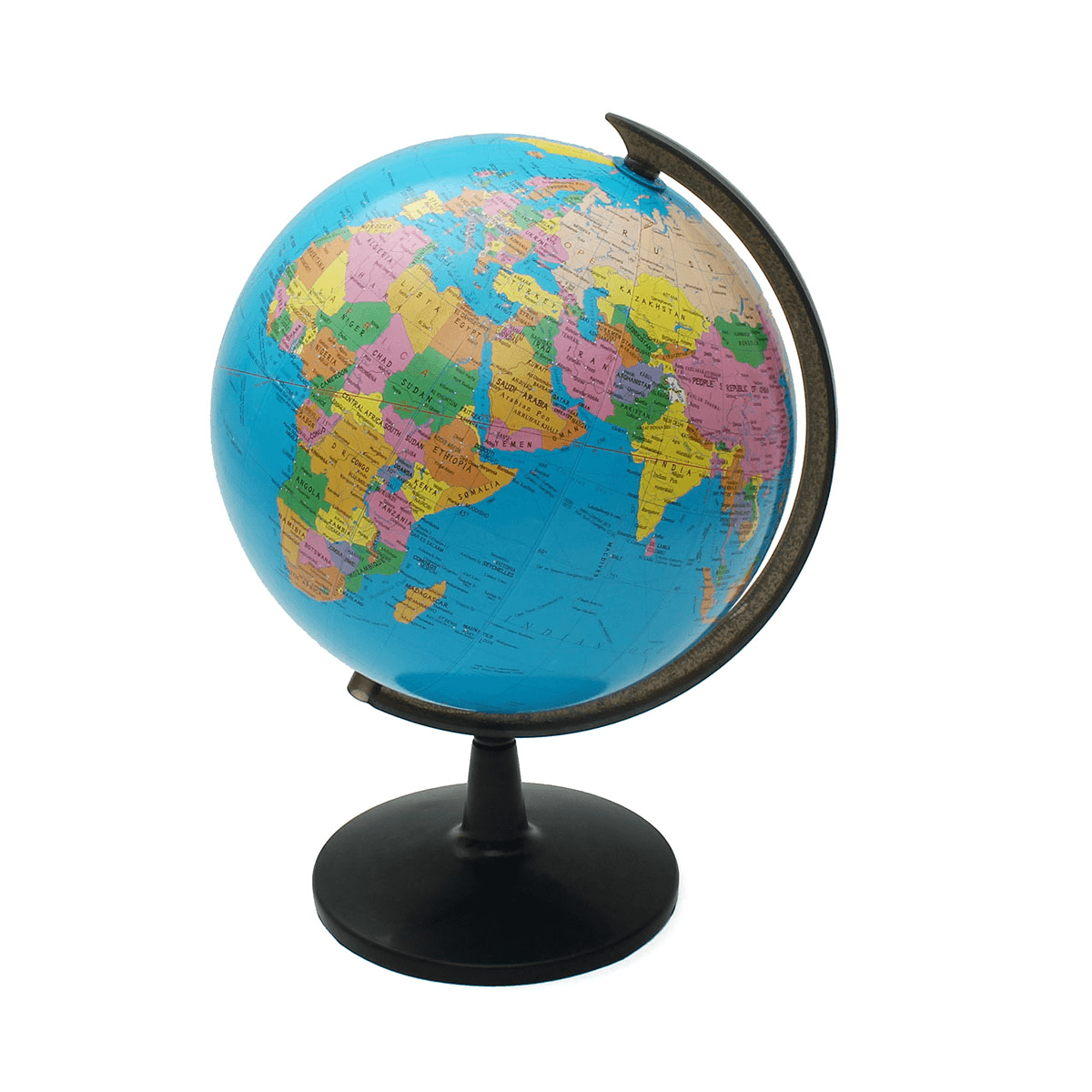 32 cm rotierende Welt Erde Globus Atlas Karte Geographie Bildung Spielzeug Desktop-Dekor