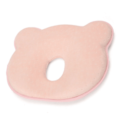 22X26X3.5Cm Memory Cotton Newborn Baby Correcting Head Cervical Vertebra Pillow Blue Pink