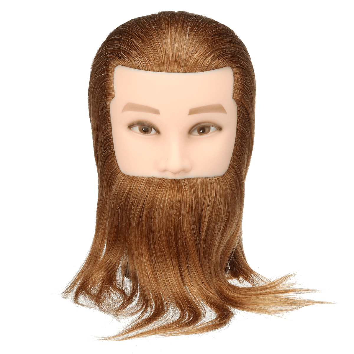 Kosmetik-Mannequin-Kopf mit Haaren zum Flechten, Cornrow-Übungskopf, Trainings-Mannequin-Dummy-Köpfe