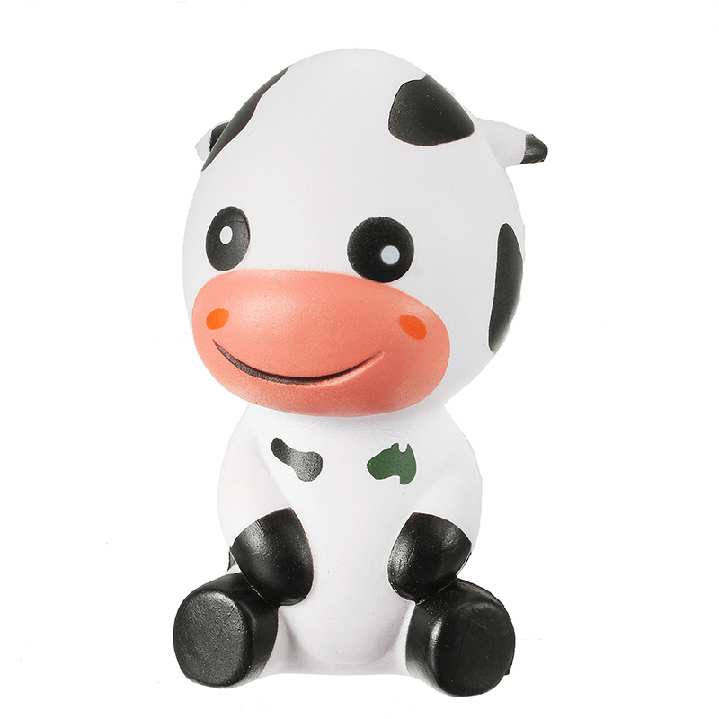 Squishy Baby Cow Jumbo 14Cm Slow Rising with Packaging Animals Collection Gift Decor Toy