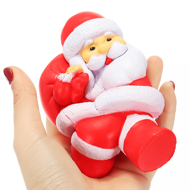 Camaleón Squishy Papa Noel Papá Noel Levantamiento Lento con Empaque