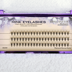 10D Black 8/9/10/12Mm False Eyelash Individual Eyelashes Extension Cluster Kit Grafting Eyes Lashes