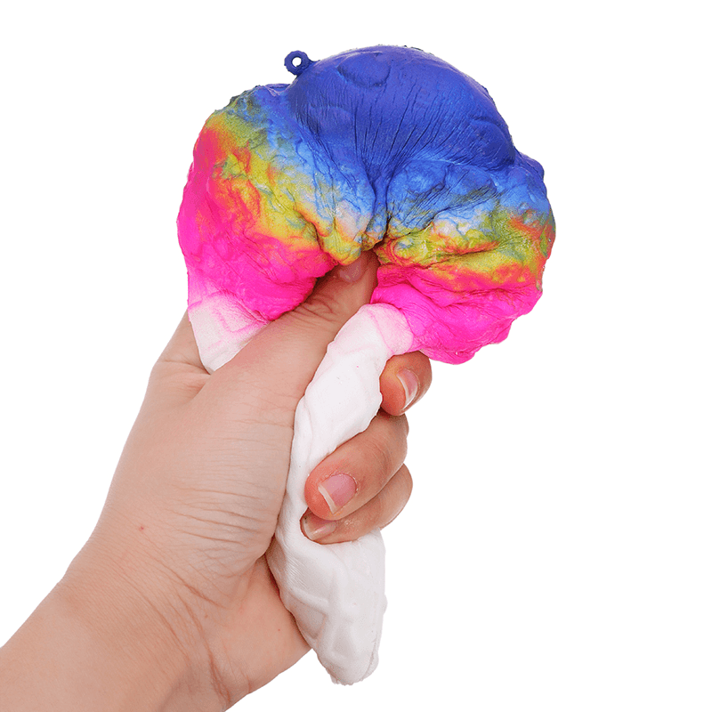 19Cm Jumbo Squishy Ice Cream Multicolor Slow Rising Soft Collection Gift Decor Toy